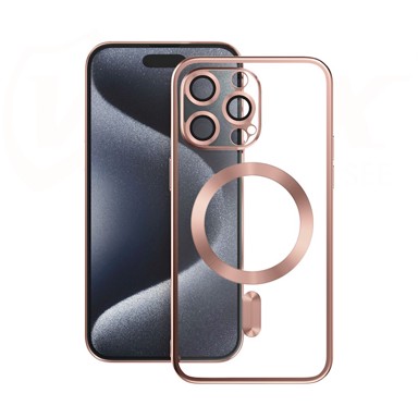 VMAX Maskica Electroplating Mag TPU za iPhone 12 Pro 6,1", gold rose